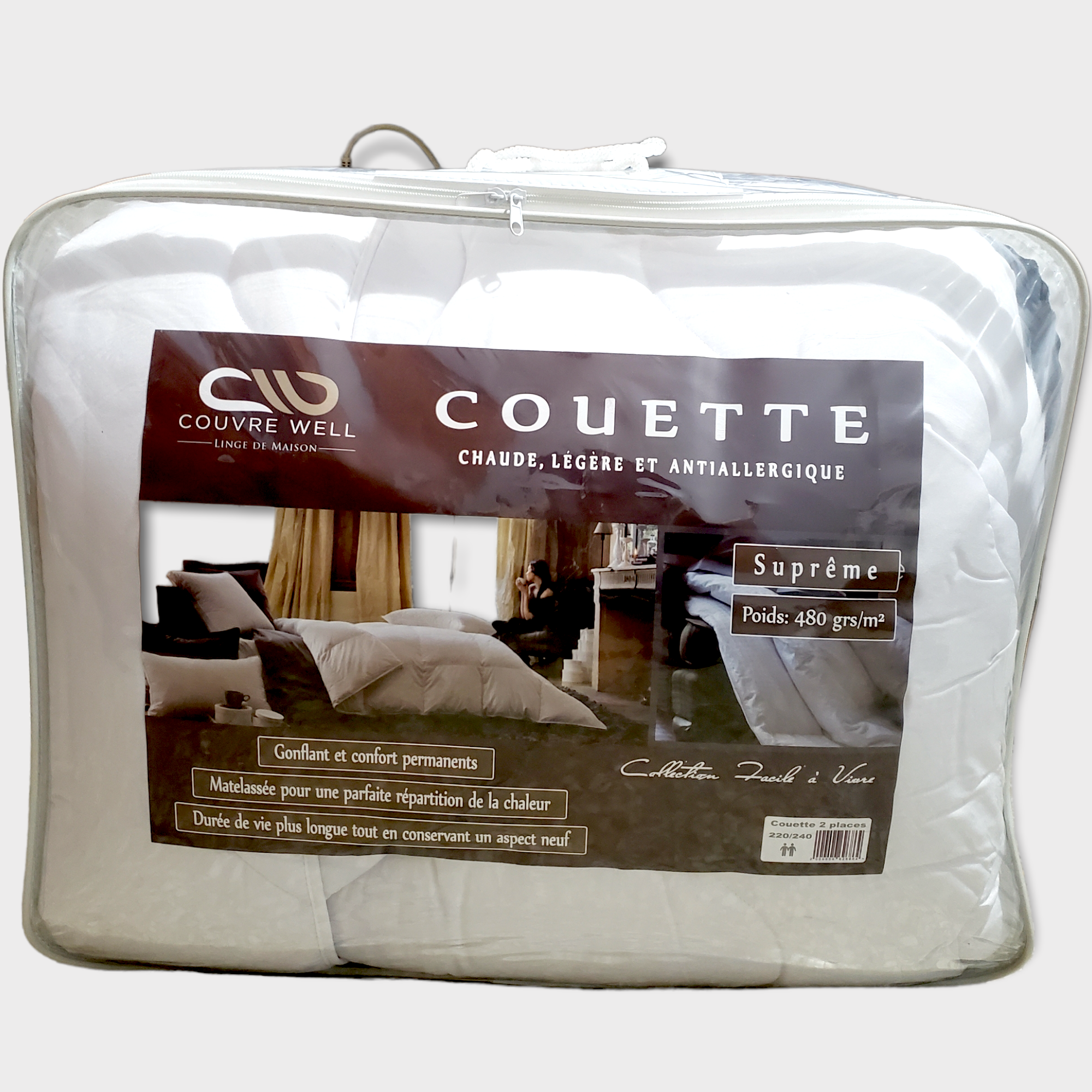 COUETTE ANTI-ALLERGIQUE